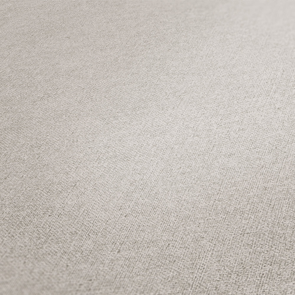 Desert Lodge - Linen Look plain wallpaper AS Creation    