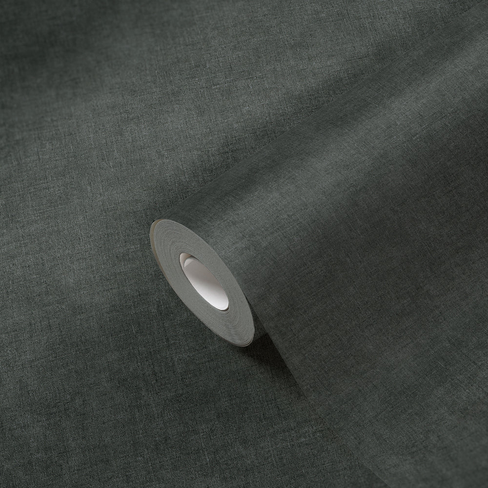 Desert Lodge - Linen Look plain wallpaper AS Creation    