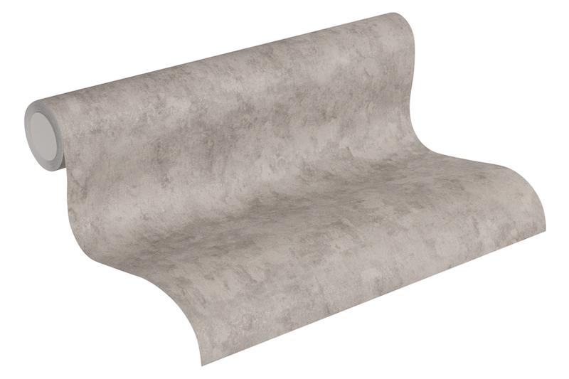Industrial Elements - Weathered Concrete plain wallpaper AS Creation    