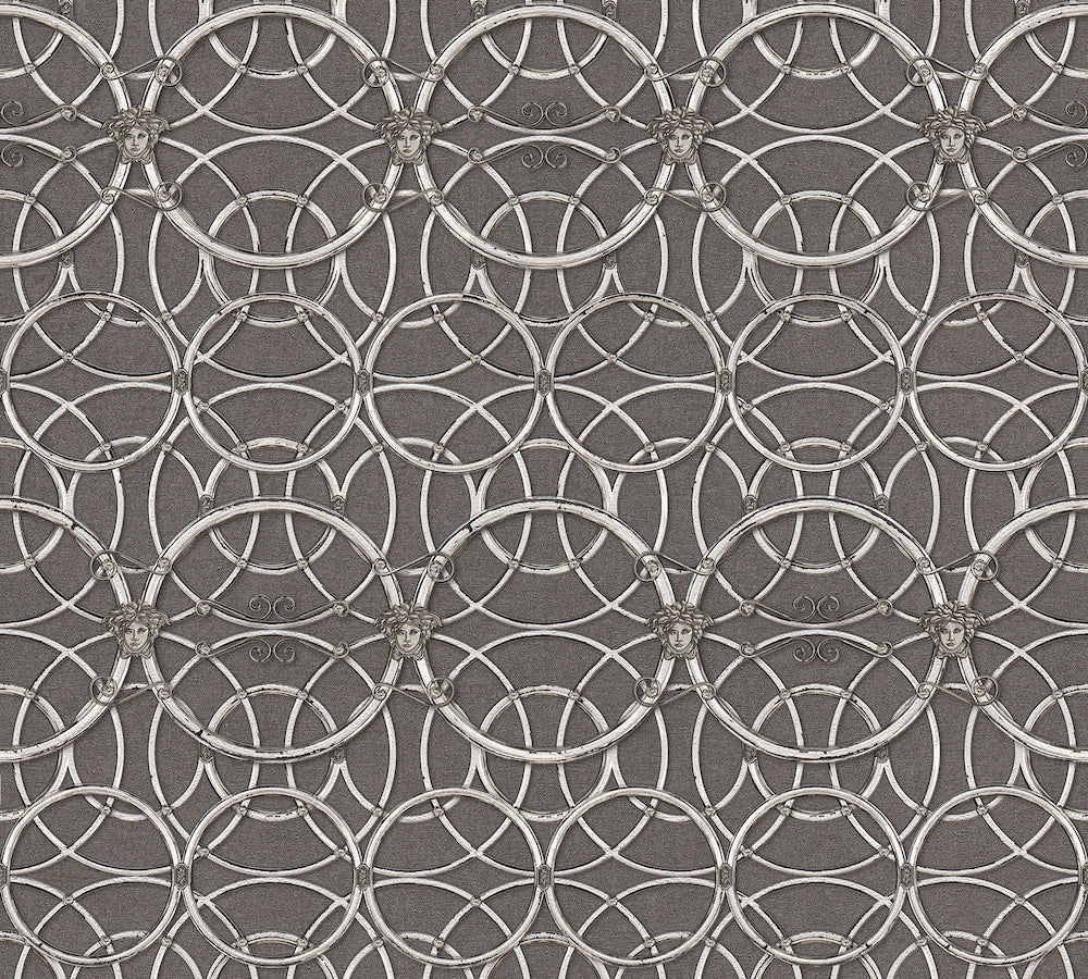 Versace 4 designer wallpaper AS Creation Roll Grey  370495