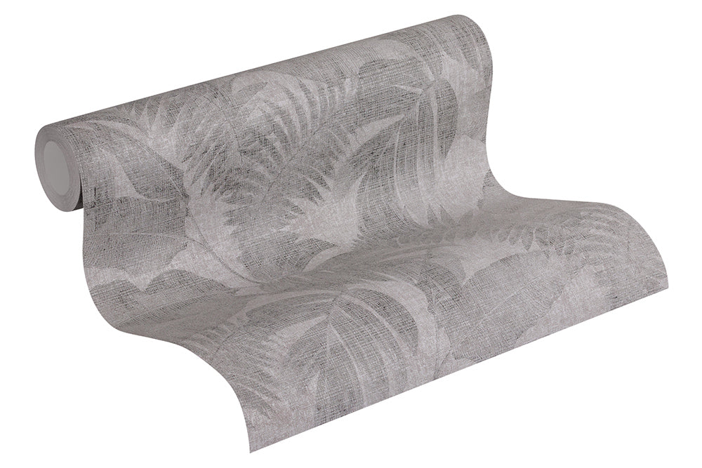New Walls - Tropical Linen botanical wallpaper AS Creation    