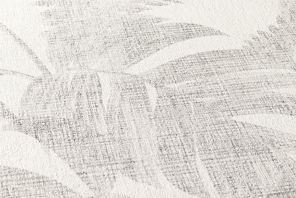 New Walls - Tropical Linen botanical wallpaper AS Creation    