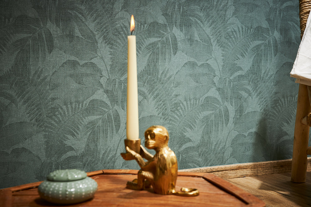 New Walls - Tropical Linen botanical wallpaper AS Creation    