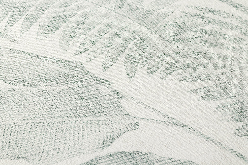 New Walls - Tropical Linen botanical wallpaper AS Creation    