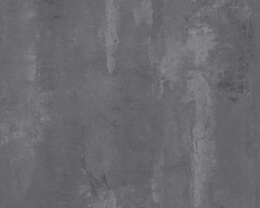 Neue Bude 2.0 - Concrete Plan bold wallpaper AS Creation Roll Dark Grey  374123