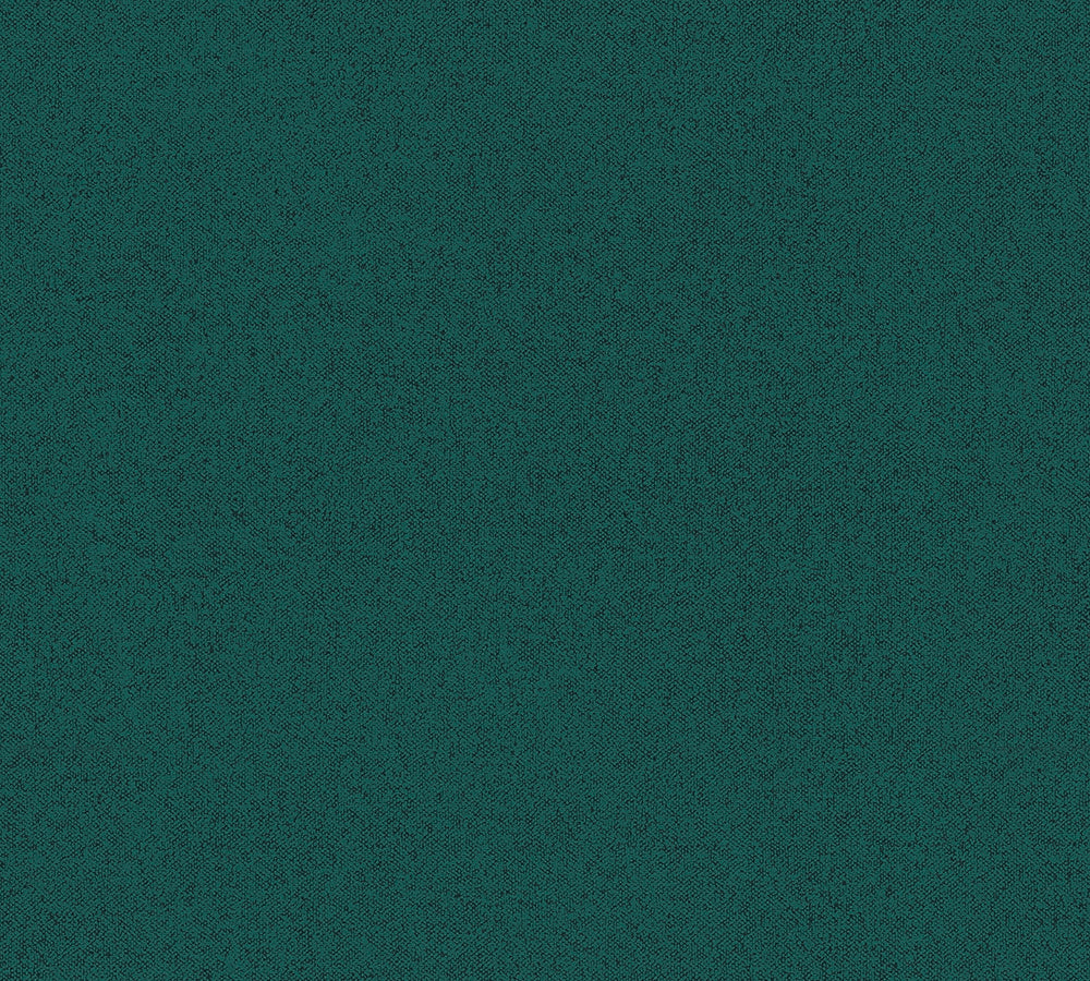 New Elegance - Textured Tonal plain wallpaper AS Creation Roll Dark Green  375555