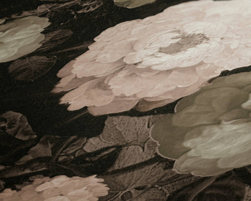 History of Art - Blooms botanical wallpaper AS Creation    