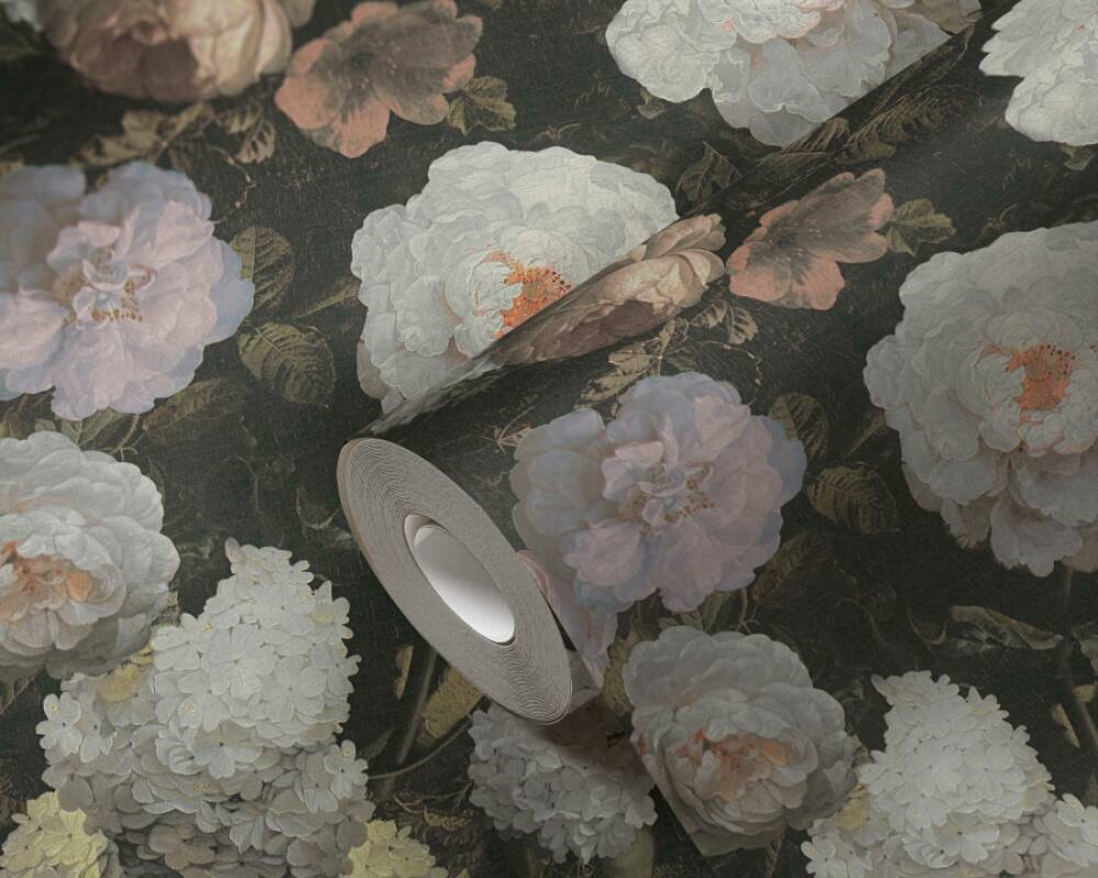 History of Art - Blooms botanical wallpaper AS Creation    