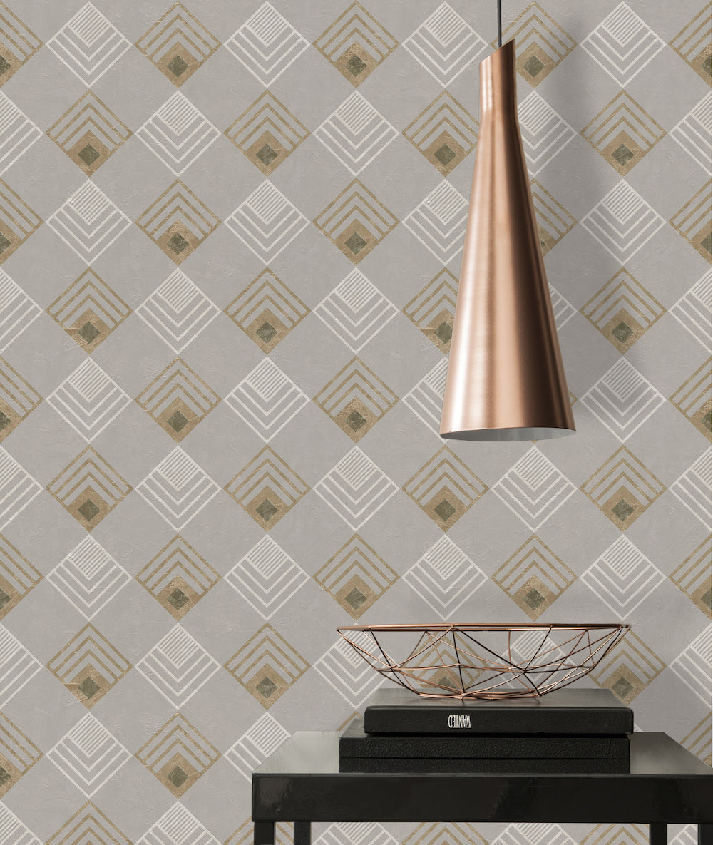 New life - Deco Delights art deco wallpaper AS Creation    