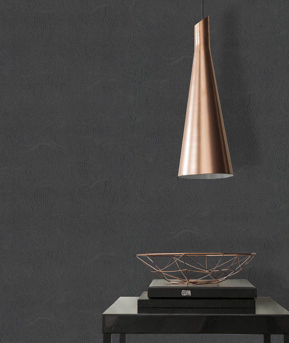 Attractive - Shiny Organic Waves damask wallpaper AS Creation    