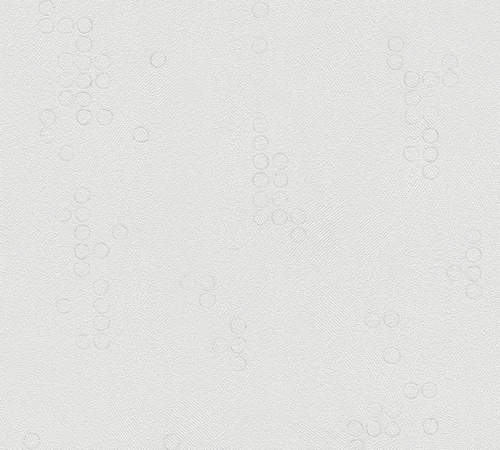 Attractive - Modern Dots geometric wallpaper AS Creation Sample Grey  377634-S