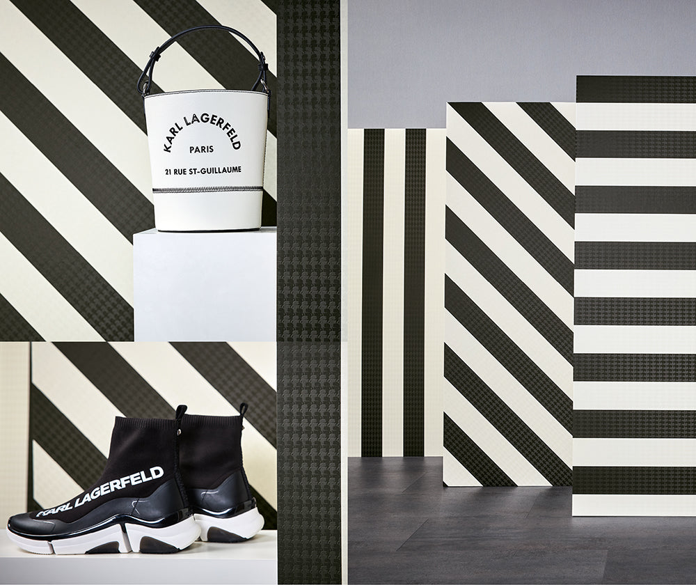 Karl Lagerfeld - Fashion Stripes designer wallpaper AS Creation    