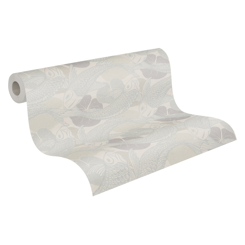 Metropolitan Stories 2 - Playing it Koi botanical wallpaper AS Creation    