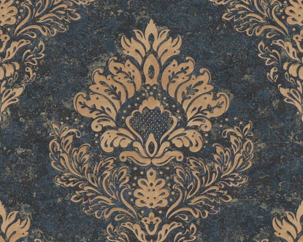 Metropolitan Stories 2 - Dreaming of Damask damask wallpaper AS Creation Roll Black  379012