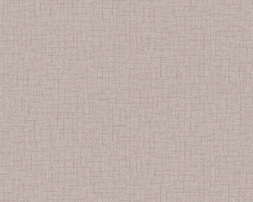 Metropolitan Stories 2 - Seamless Linen Look Sophistication plain wallpaper AS Creation Roll Taupe  379531