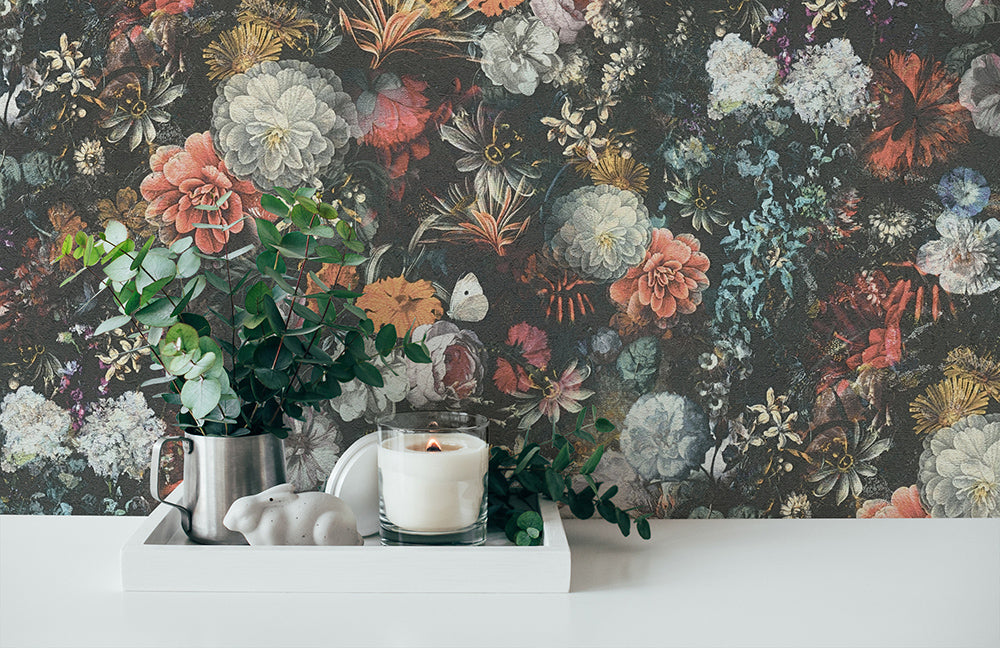 Mata Hari - Cottage Floral botanical wallpaper AS Creation    