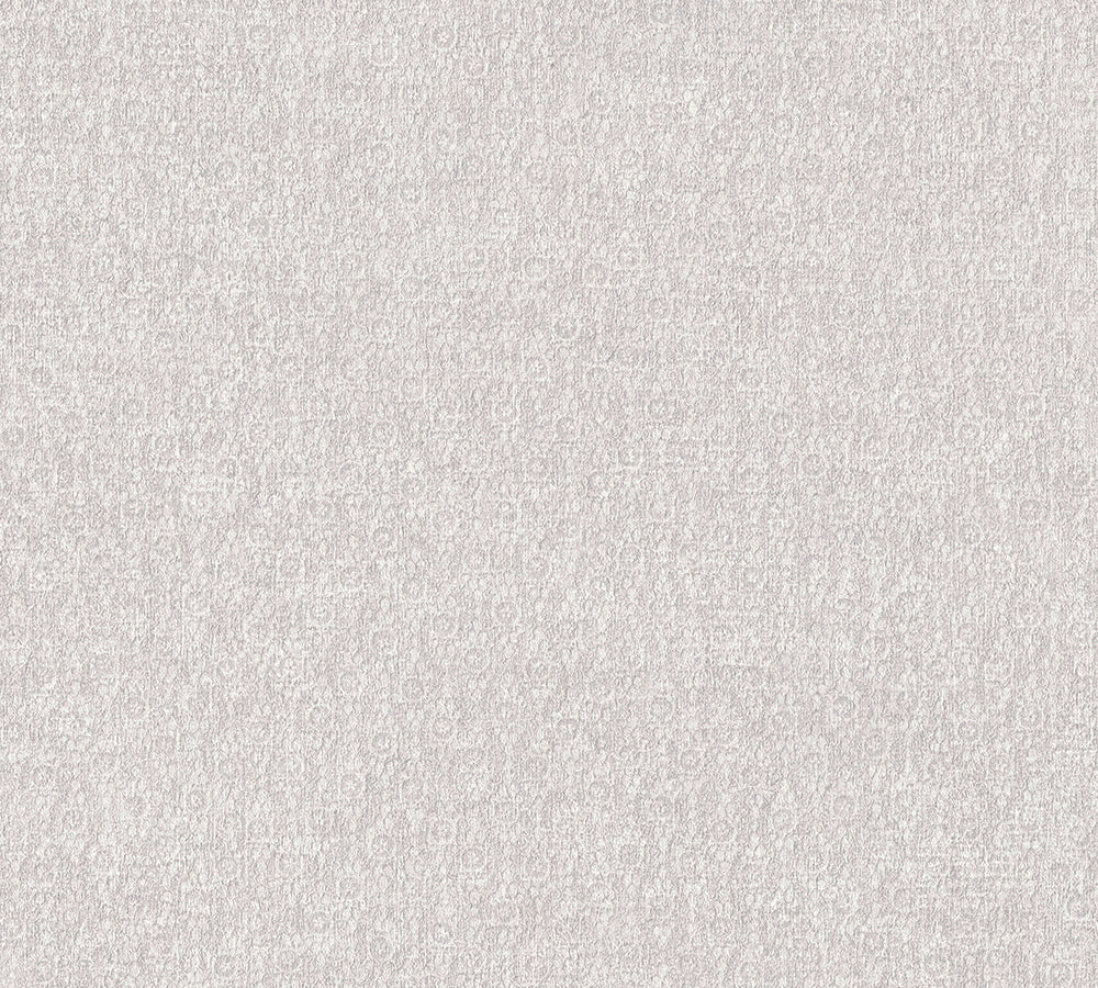 Mata Hari - Shimmery Subtle Texture plain wallpaper AS Creation Roll Light Grey  380974
