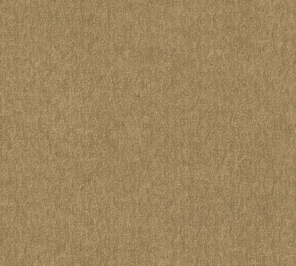 Mata Hari - Shimmery Subtle Texture plain wallpaper AS Creation Roll Gold  380977