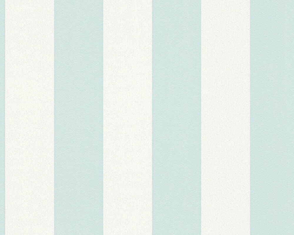 Trendwall 2 - Block Stripes stripe wallpaper AS Creation Roll Blue  381014
