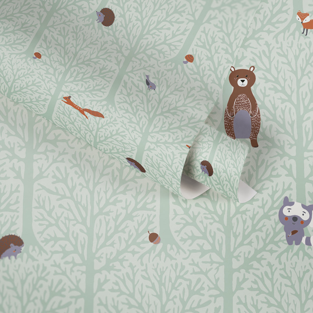 Little Love - Forest Mates kids wallpaper AS Creation