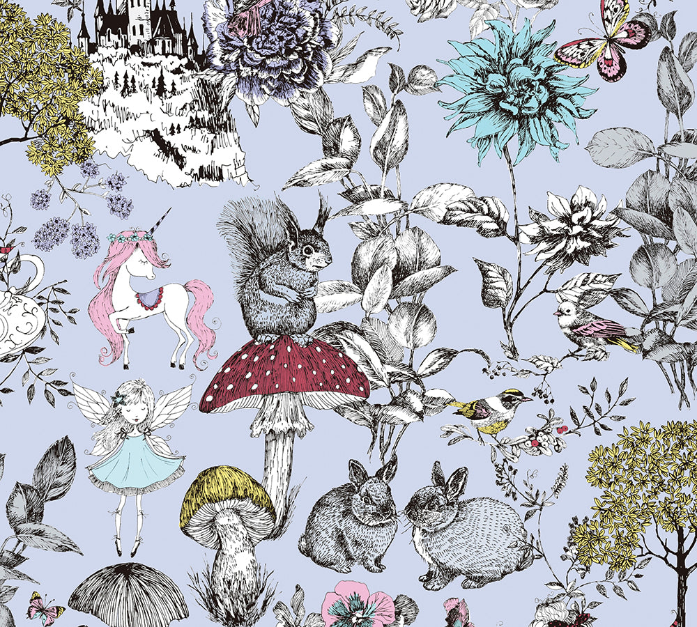 Little Love - Wonderland kids wallpaper AS Creation Roll Grey  381202