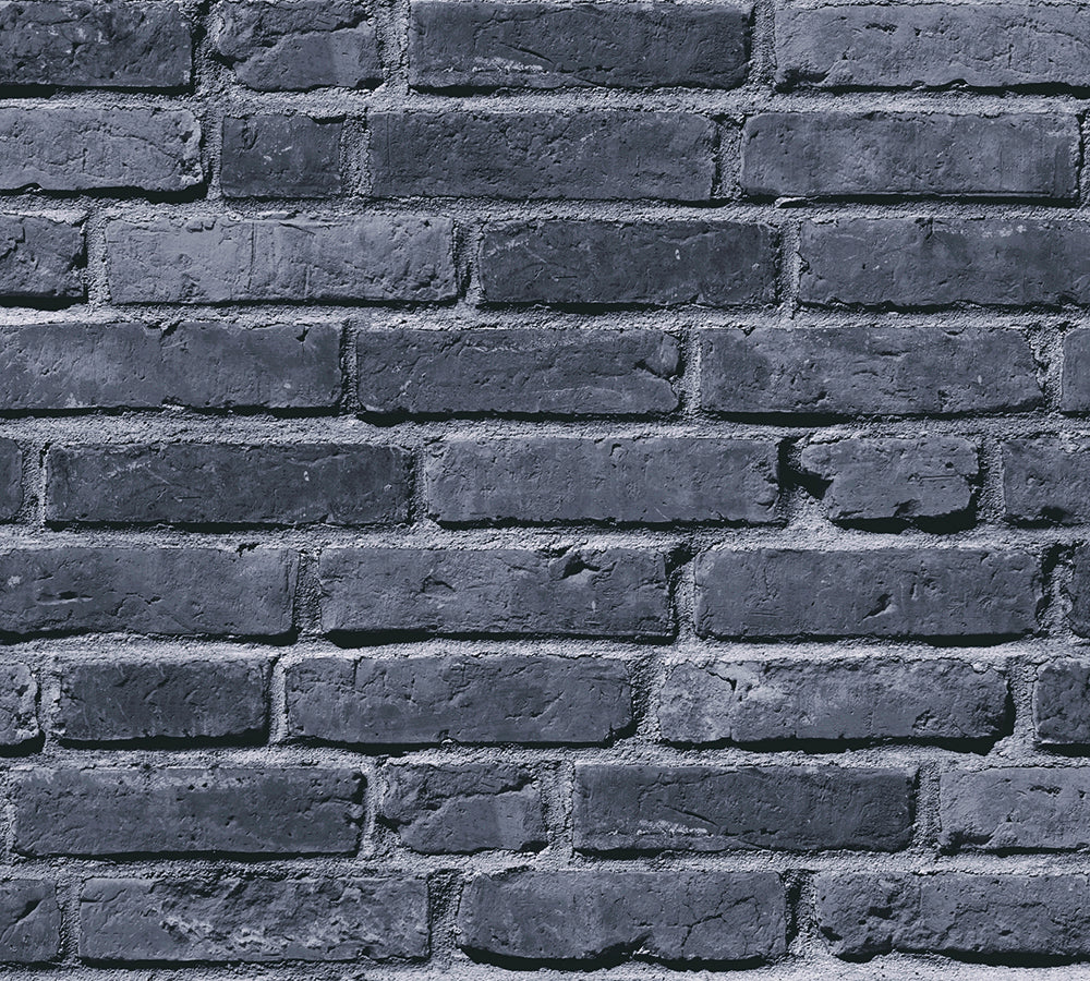 Little Love - Brick Wall kids wallpaper AS Creation Roll Black  381331