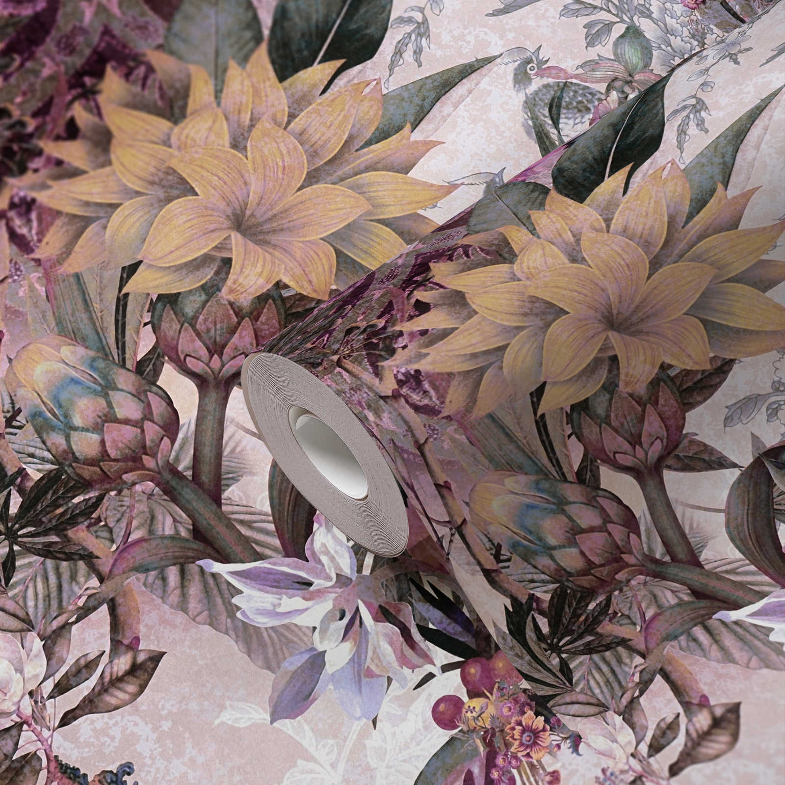 Dream Flowery - Meadow Flowers botanical wallpaper AS Creation    