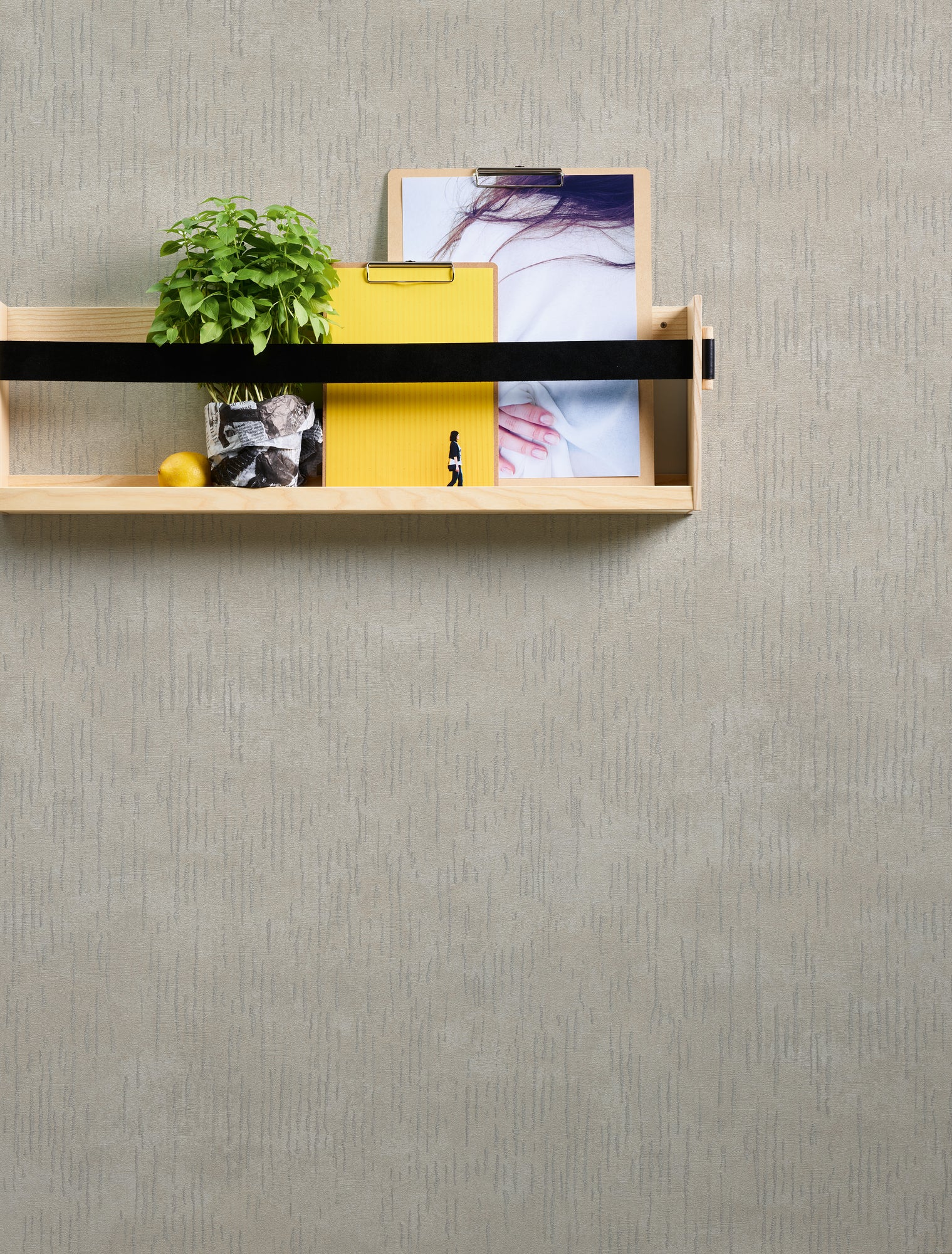 Titanium 3 - Metallic Concrete bold wallpaper AS Creation    