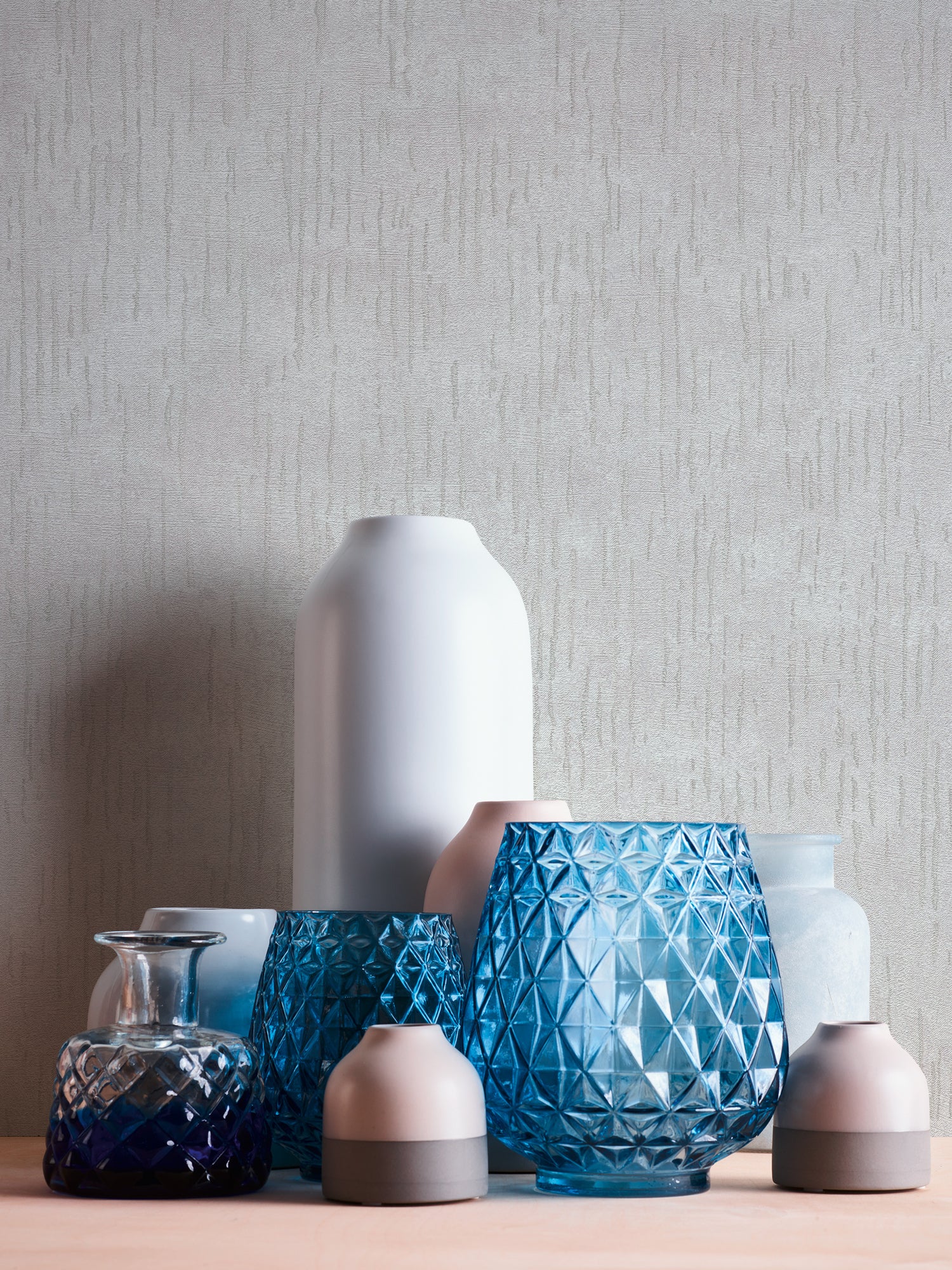 Titanium 3 - Metallic Concrete bold wallpaper AS Creation    