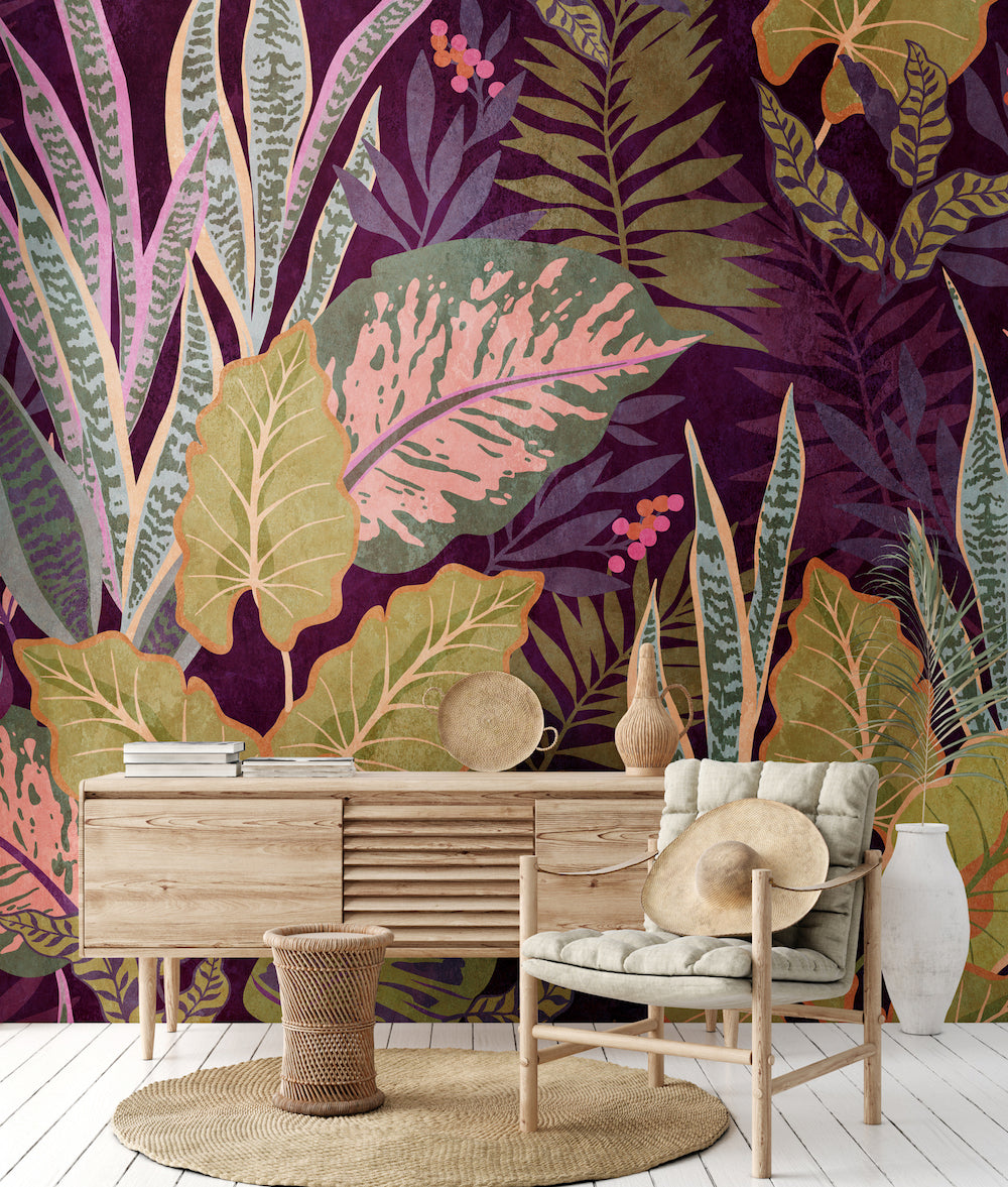 The Wall - Exotic Leaves smart walls AS Creation    