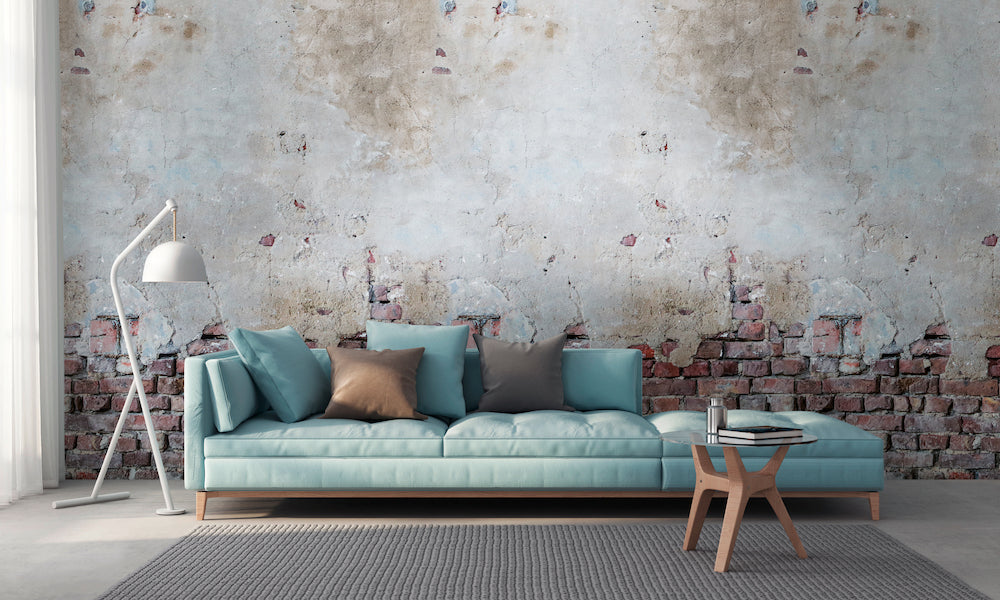 The Wall - Rendered Brick Wall smart walls AS Creation    