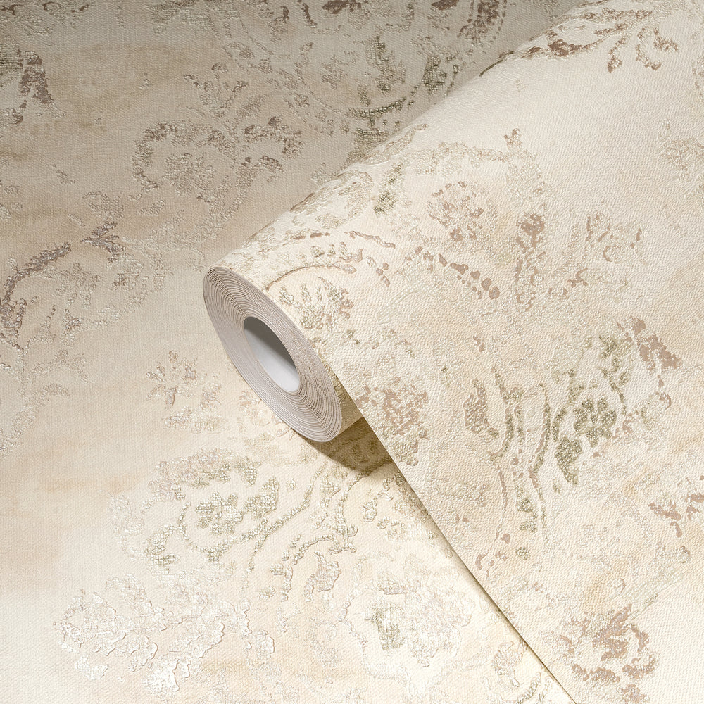 My Home My Spa - Vintage Damask damask wallpaper AS Creation    