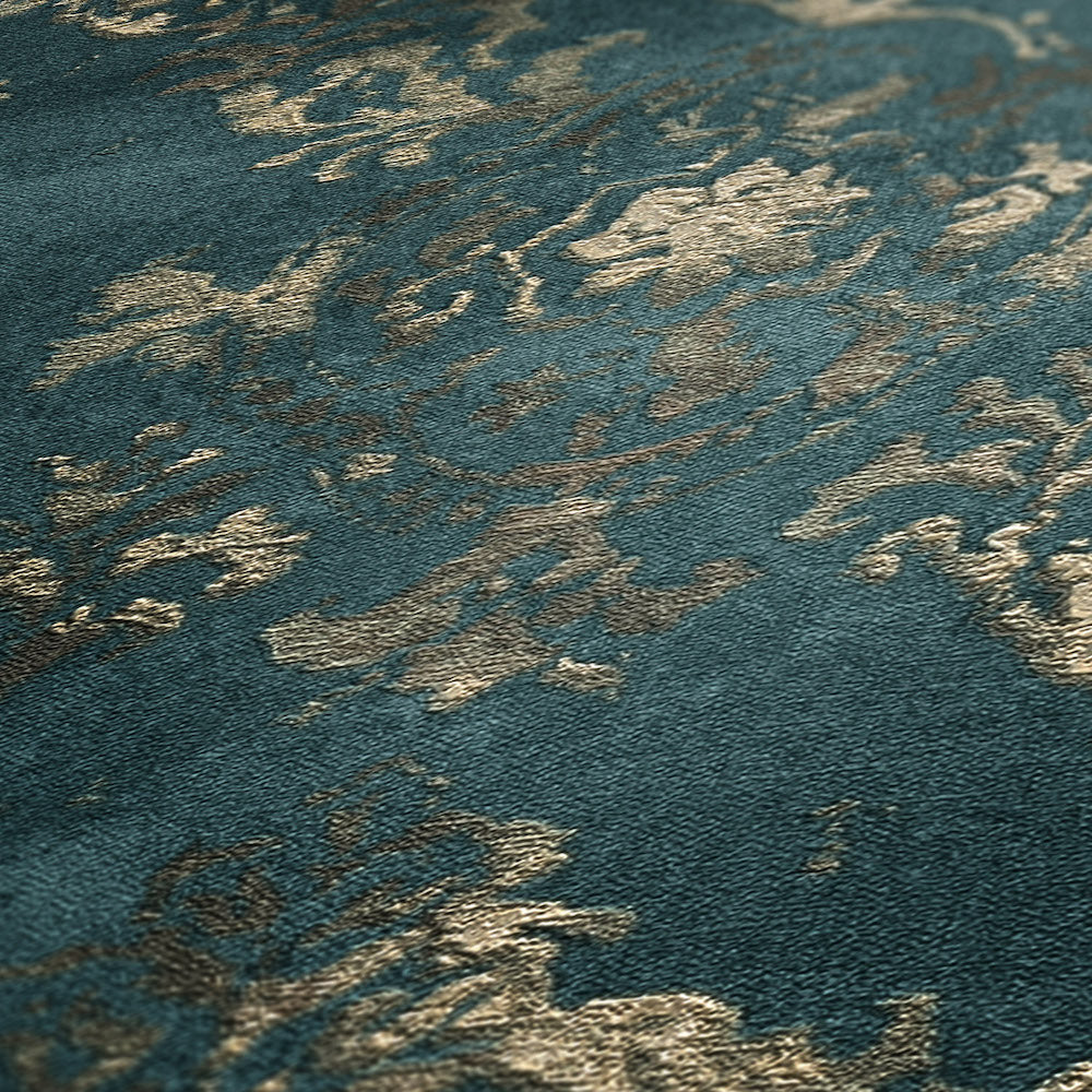 My Home My Spa - Vintage Damask damask wallpaper AS Creation