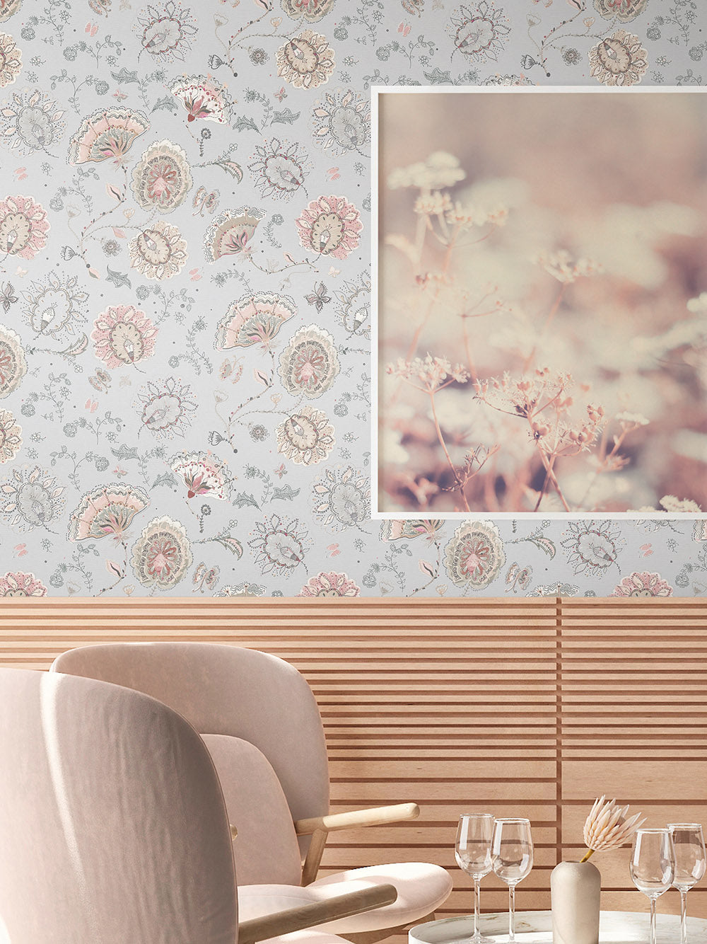 House of Turnowsky - Funky Floral  Leaves botanical wallpaper AS Creation    
