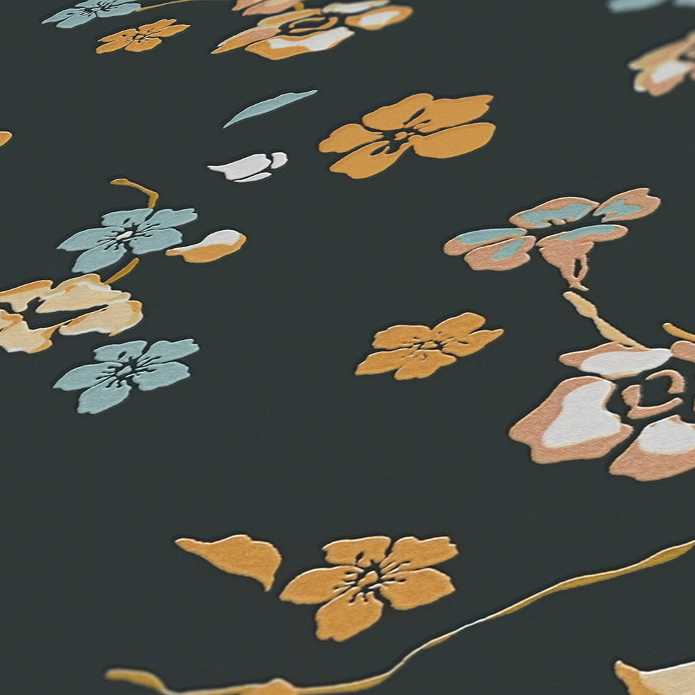 House of Turnowsky - Country Flowers botanical wallpaper AS Creation    