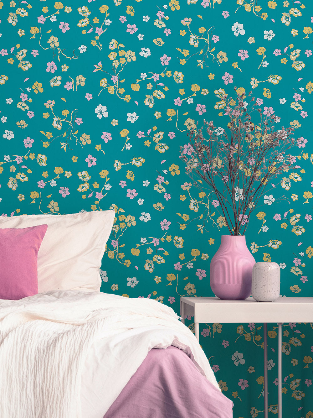 House of Turnowsky - Country Flowers botanical wallpaper AS Creation    