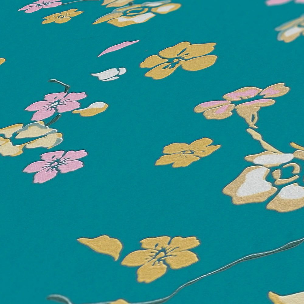 House of Turnowsky - Country Flowers botanical wallpaper AS Creation    