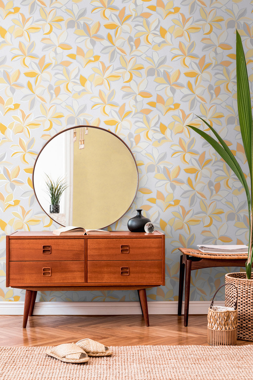 House of Turnowsky - Bold Floral botanical wallpaper AS Creation    