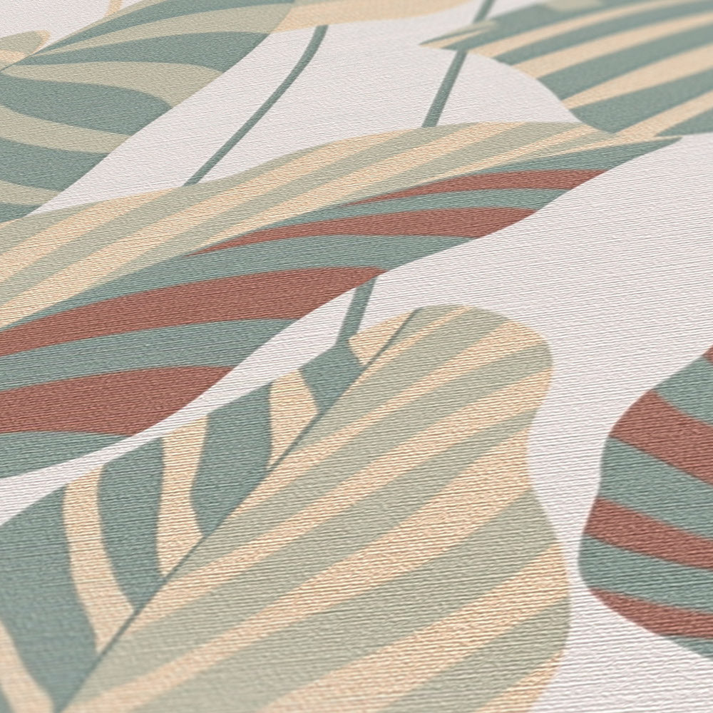 Antigua - Jungle Leaves botanical wallpaper AS Creation    