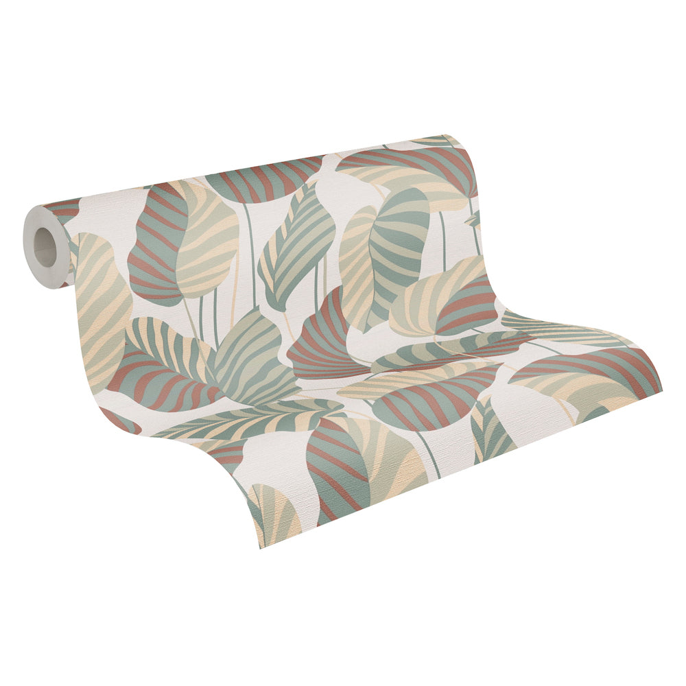 Antigua - Jungle Leaves botanical wallpaper AS Creation    