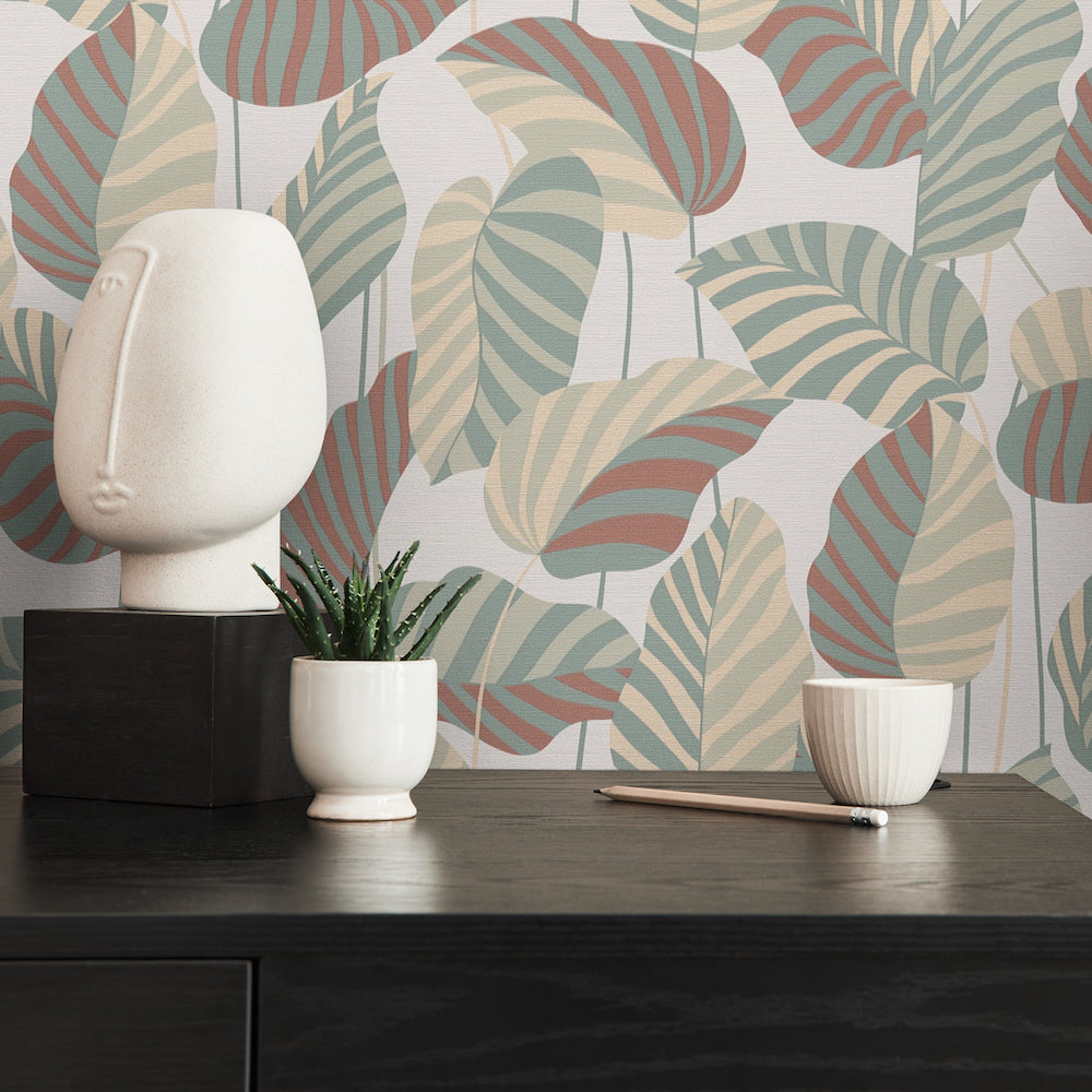 Antigua - Jungle Leaves botanical wallpaper AS Creation    