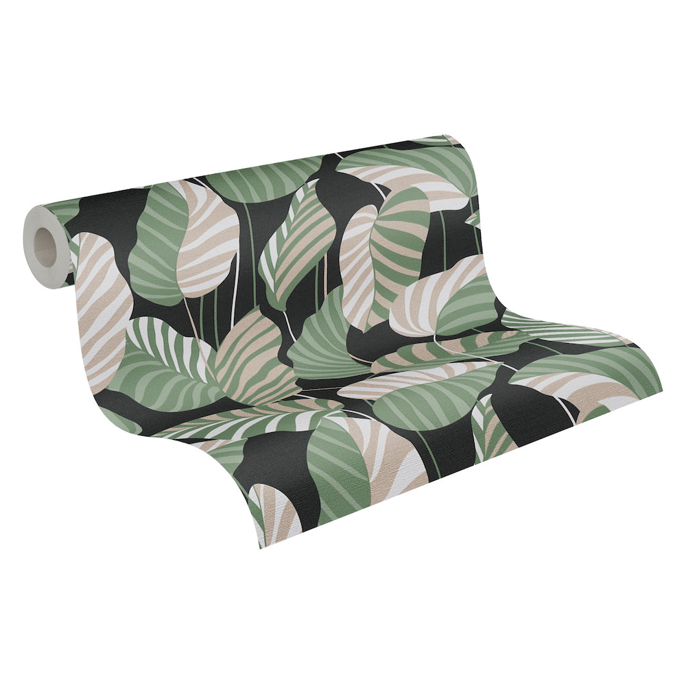Antigua - Jungle Leaves botanical wallpaper AS Creation    