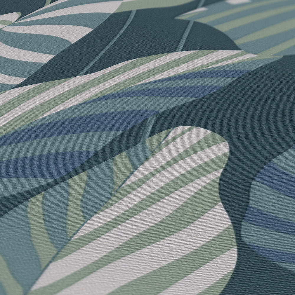 Antigua - Jungle Leaves botanical wallpaper AS Creation    