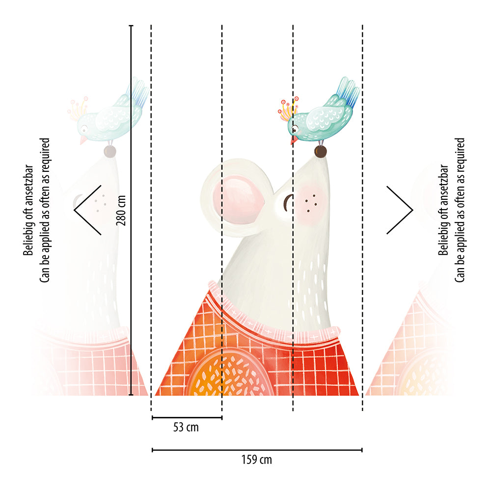 The Wall 2 - Little Mouse smart walls AS Creation    