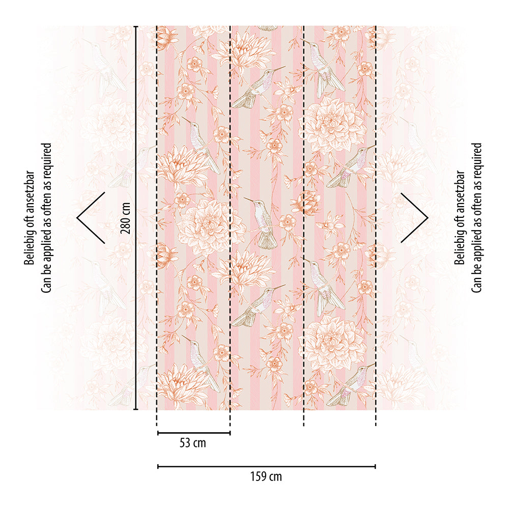 The Wall 2 - Flower Birds smart walls AS Creation    
