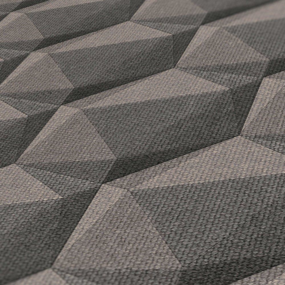 Nara - 3D Retro geometric wallpaper AS Creation    