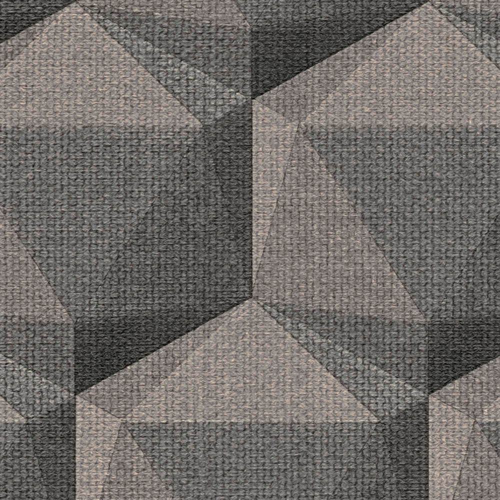 Nara - 3D Retro geometric wallpaper AS Creation    