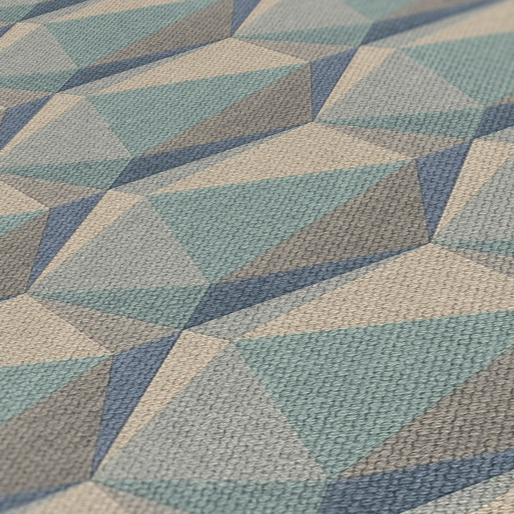 Nara - 3D Retro geometric wallpaper AS Creation    