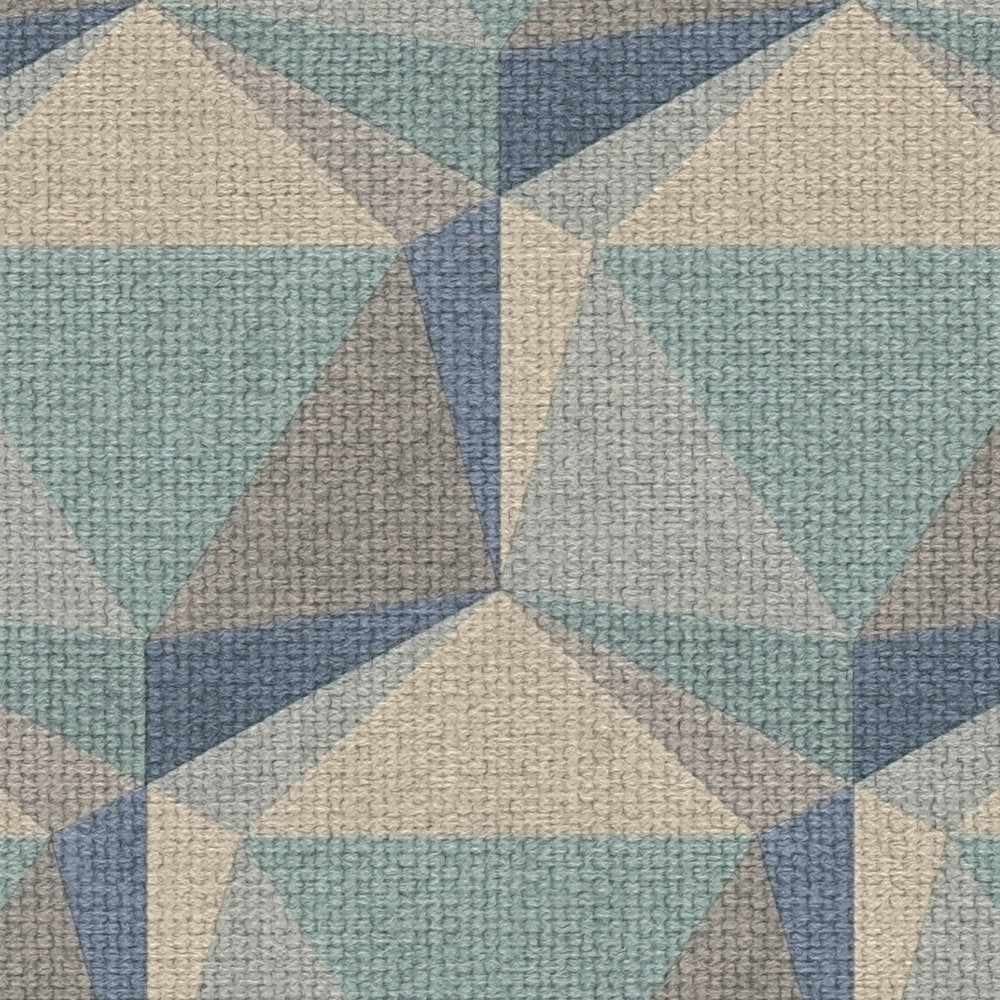 Nara - 3D Retro geometric wallpaper AS Creation    