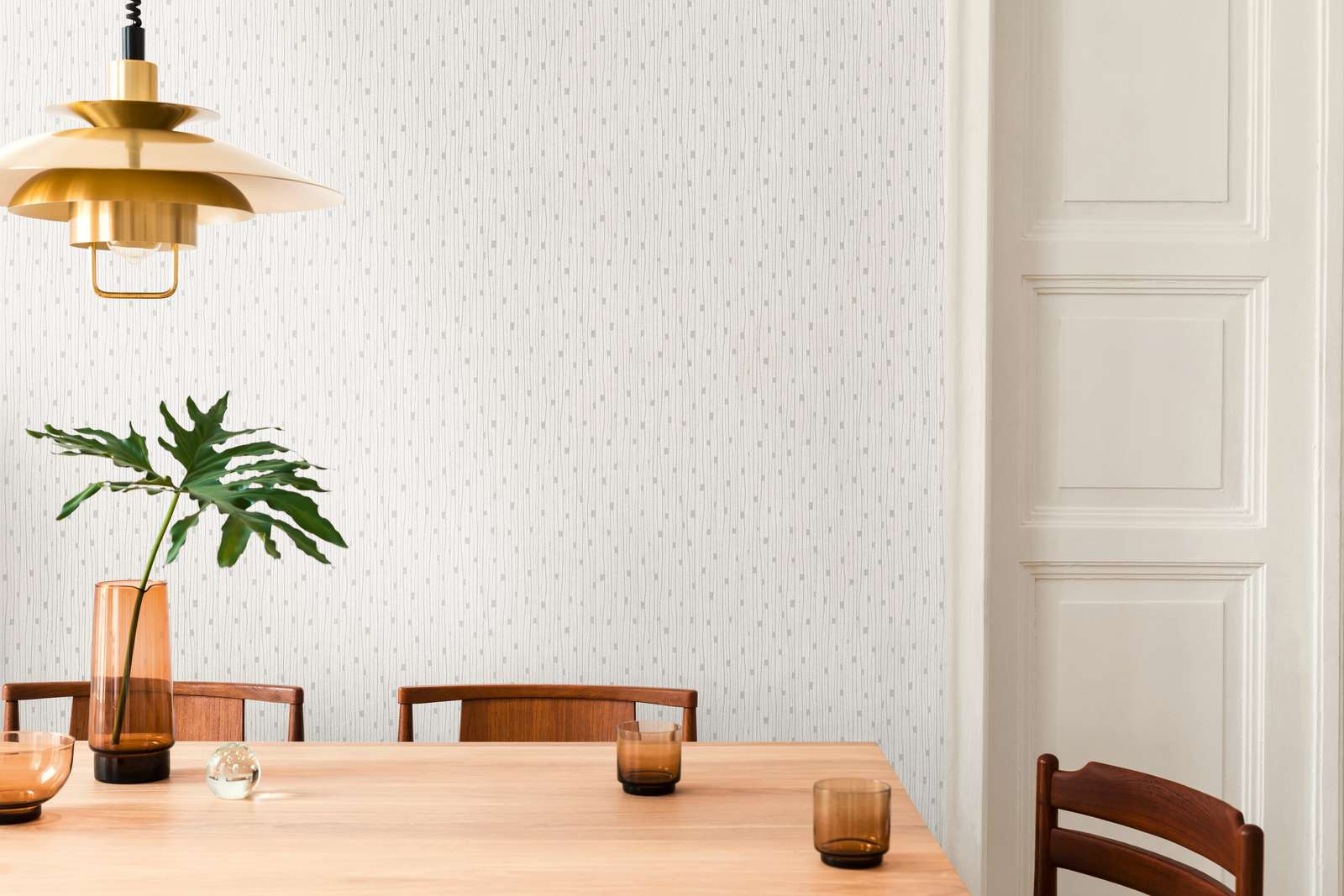 The Bos - 50s Line damask wallpaper AS Creation    